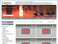 Tablet Screenshot of carpio.ro